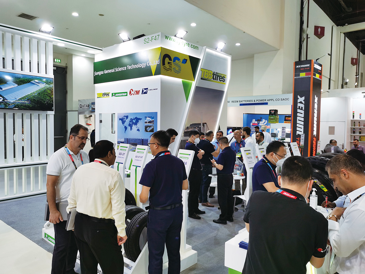 通用股份亮相迪拜展，彰顯民族輪胎風采！